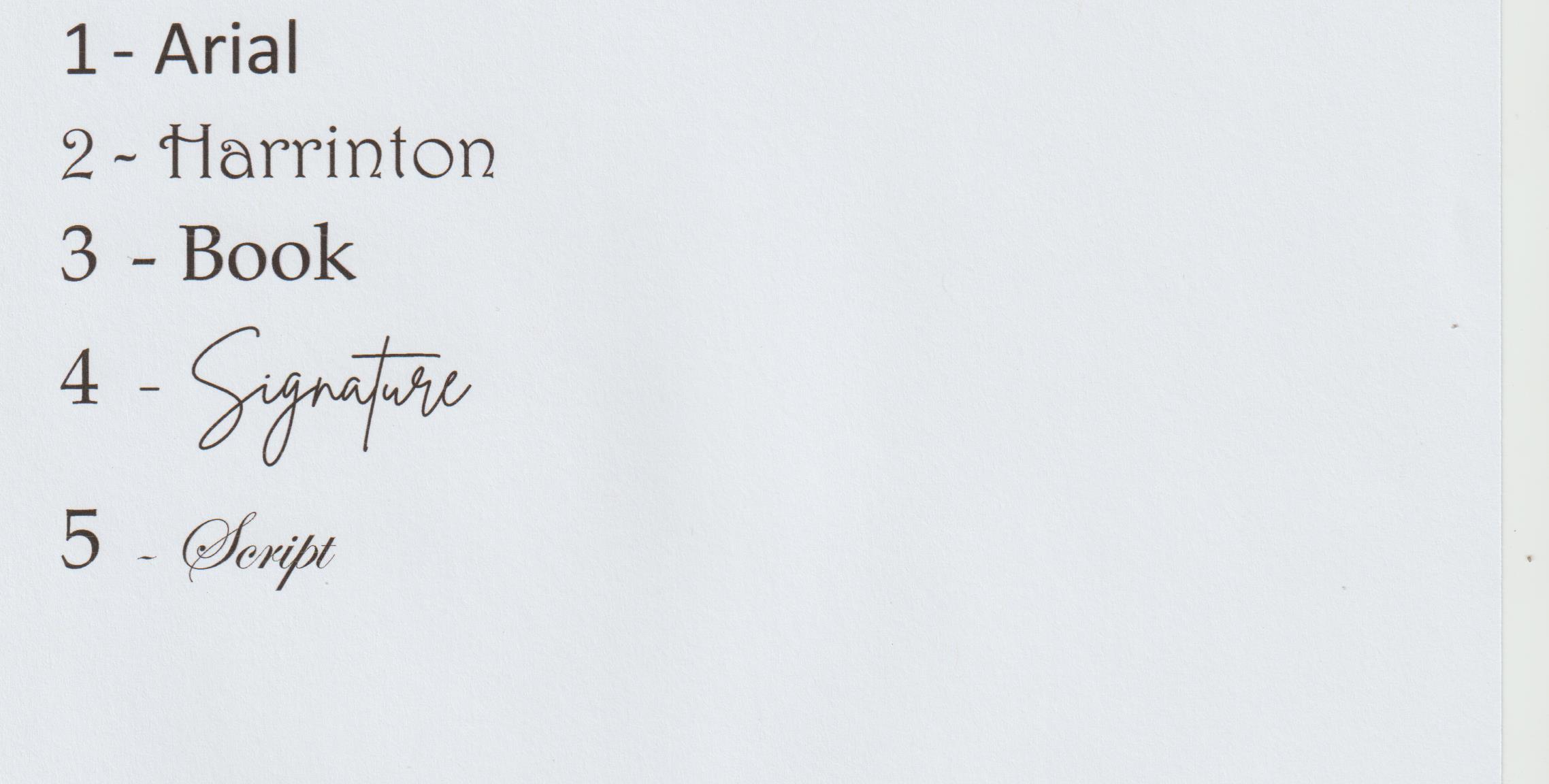 Plaque gravée personnalisée – Boîte aux lettres, signalétique et décoration – Image 2