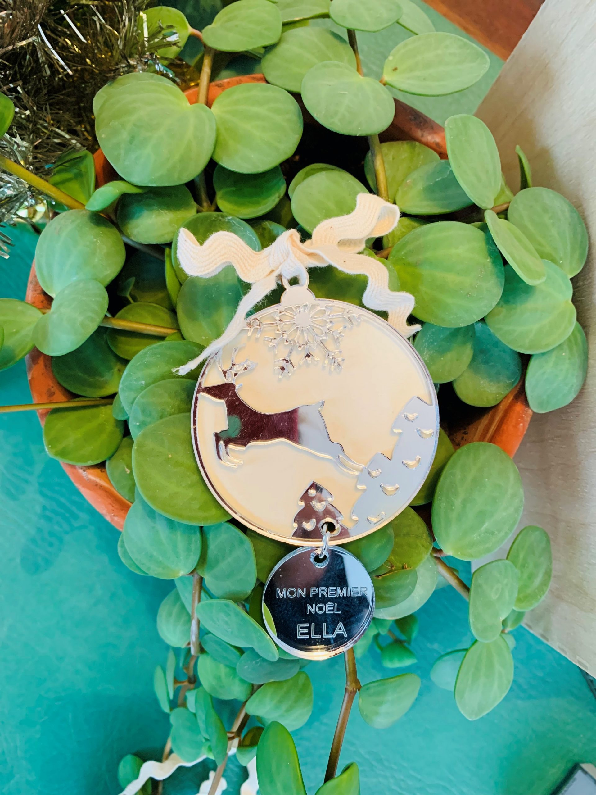 Boule de Noel et médaillon – Image 2
