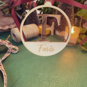 BOULE DE NOEL PERSONNALISE