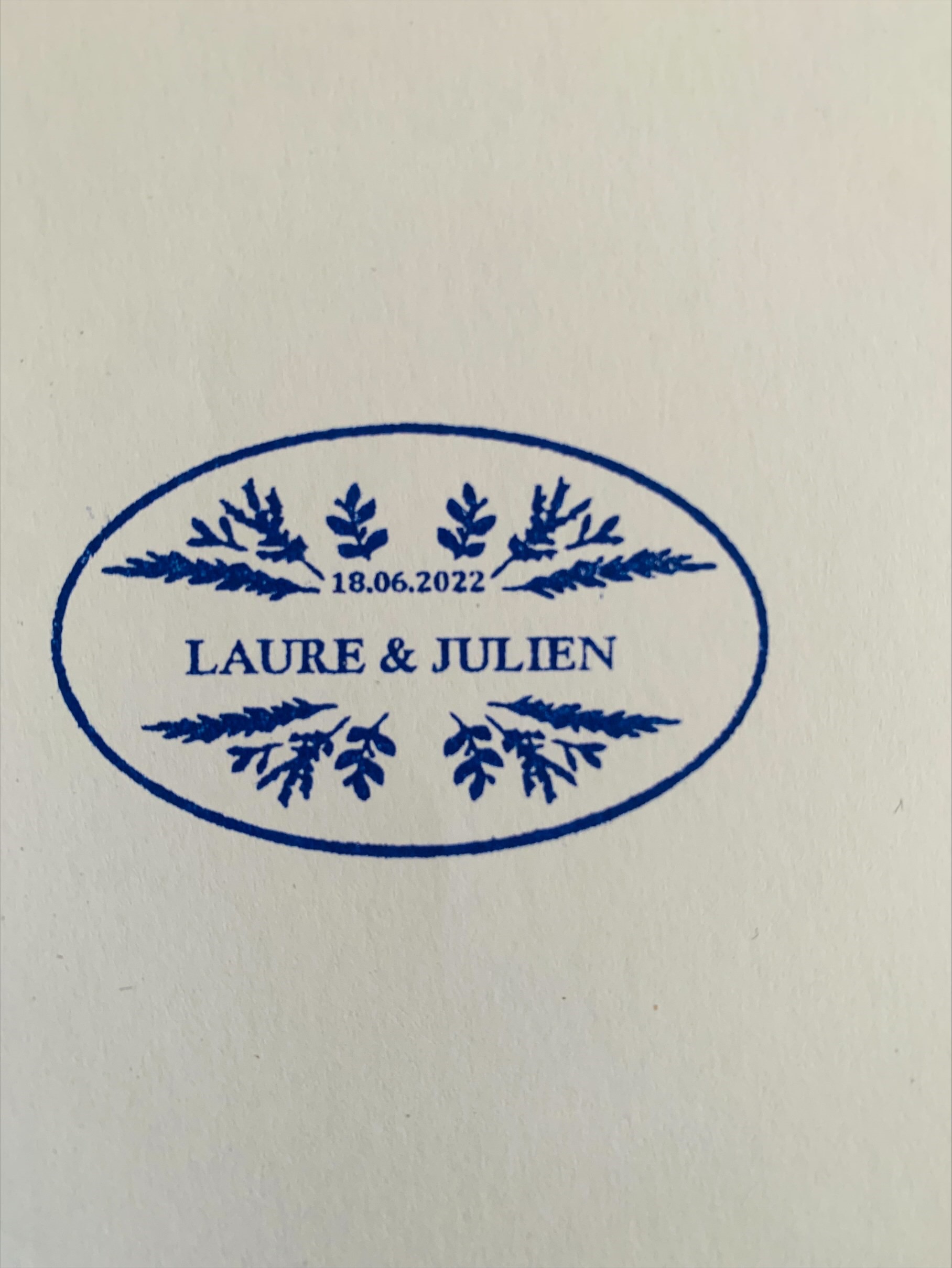 tampon en bois mariage – Image 2