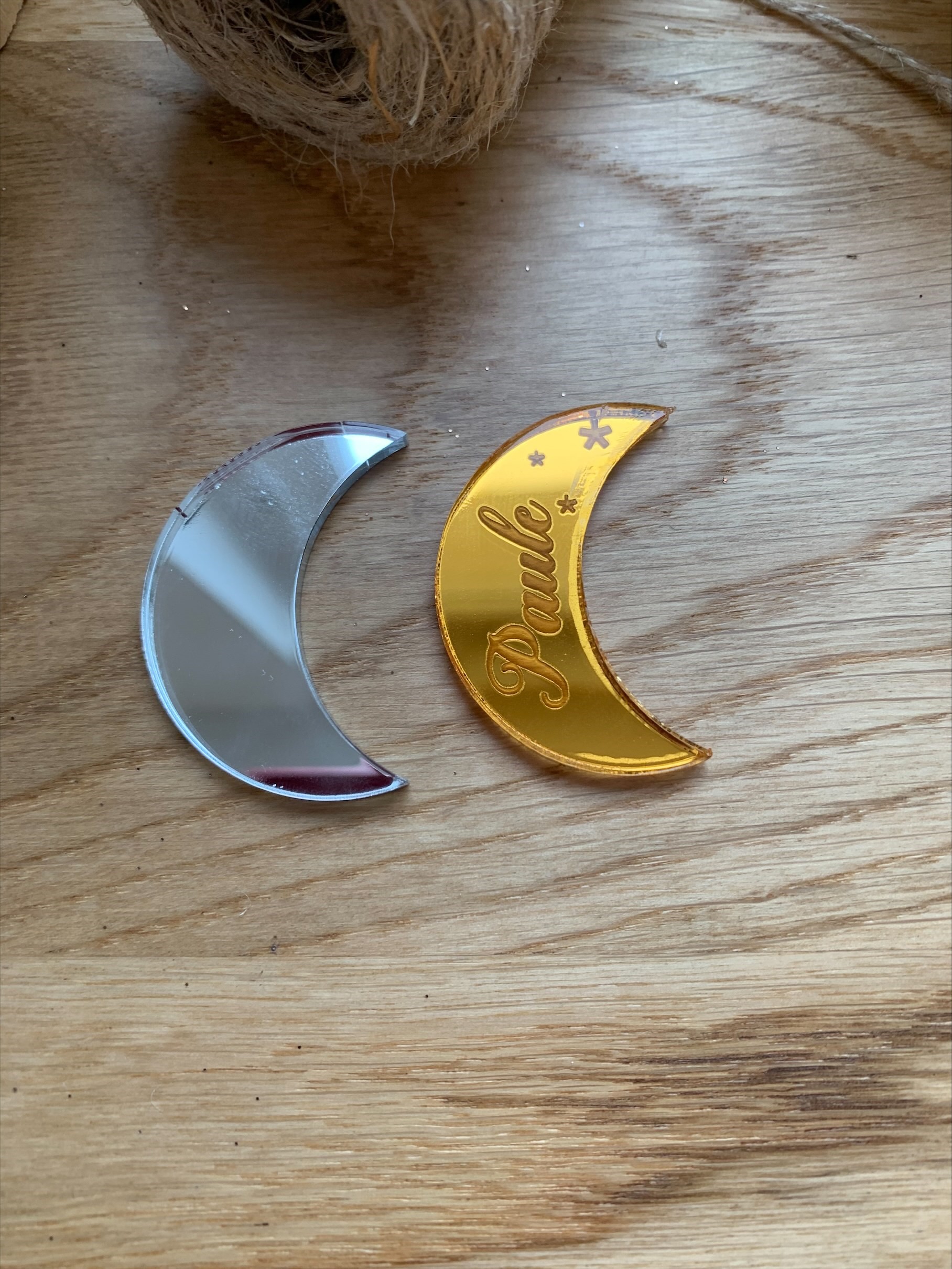 Marque place ginkgo biloba décoration de table – Image 4