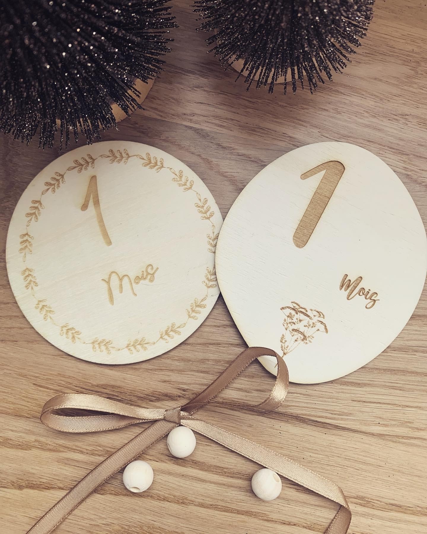 cartes étapes à personnalisé 1 carte bienvenue et 12 cartes mois