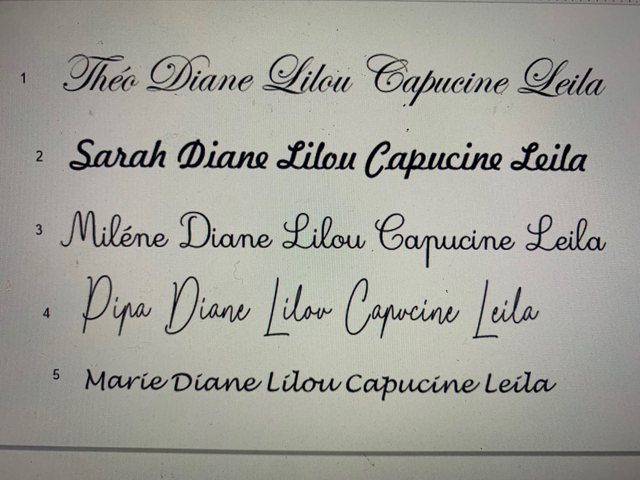 Prénom en bois ou plexi – Image 4