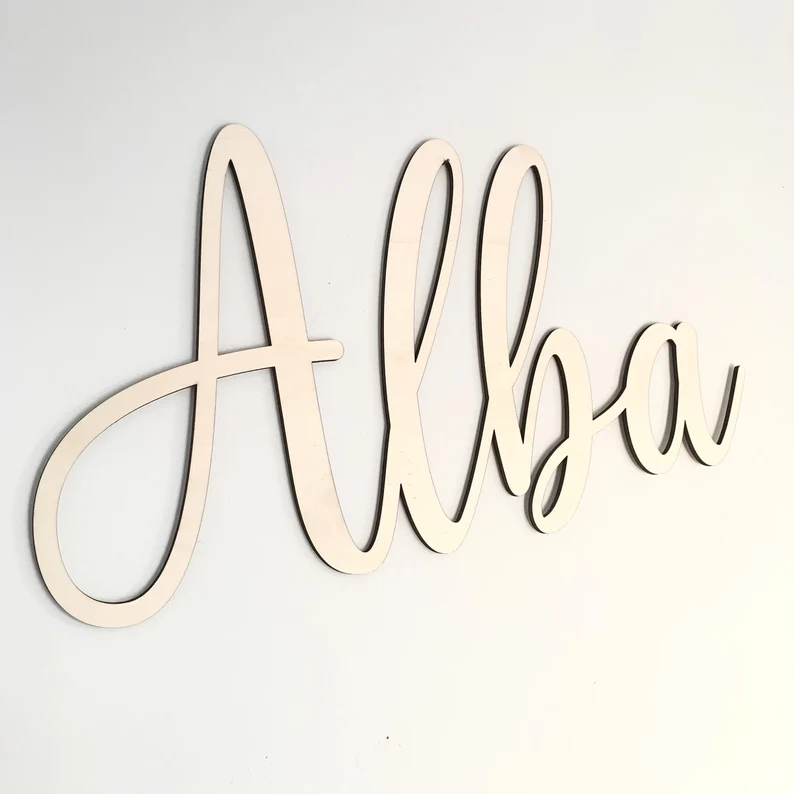 Prénom en bois ou plexi – Image 5